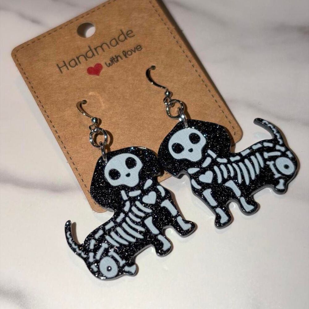 No-brand Women's Silver and Black Jewelry